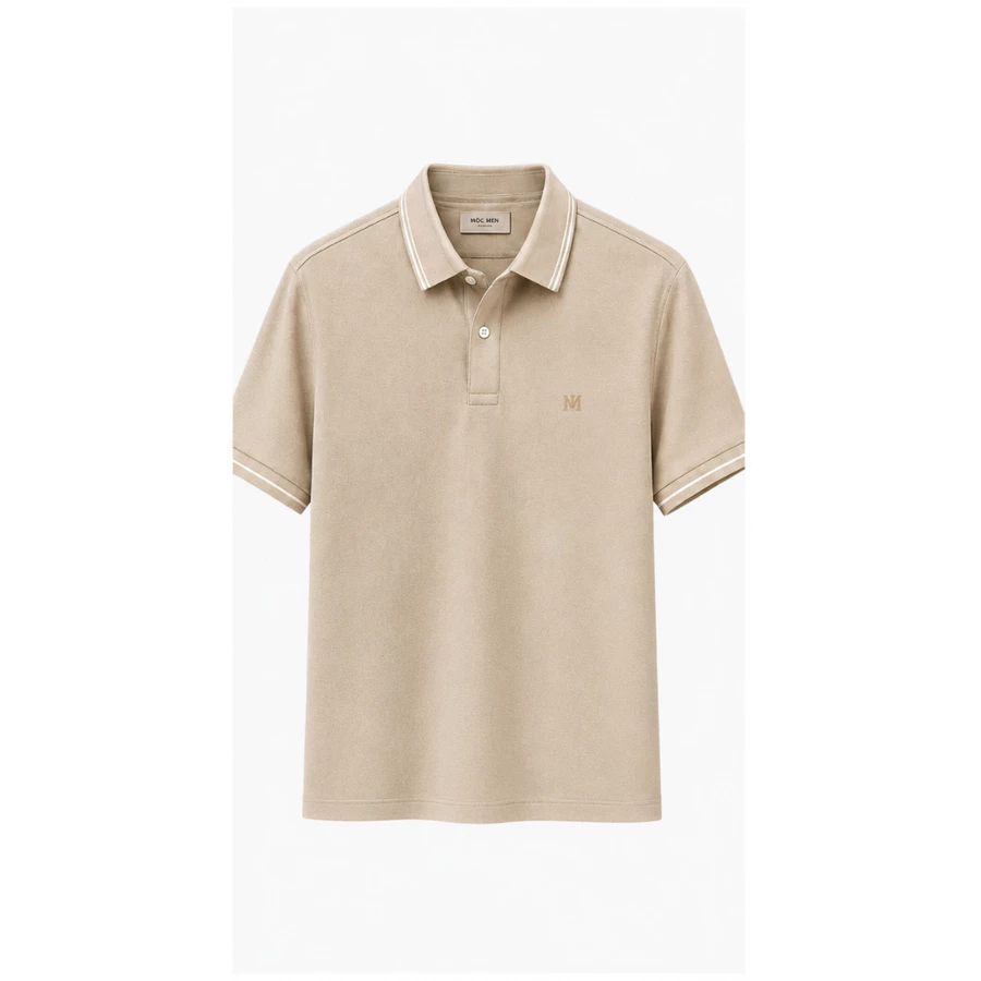 Áo Polo Nam Mộc Men Basic Premium - Ảnh 3